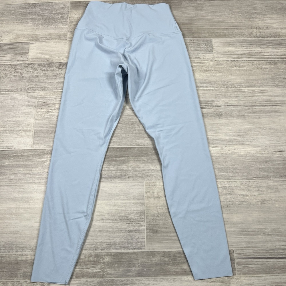Nike Dri-Fit Zenvy High Waisted 7/8 Leggings DQ6015-441 Light Blue Women's Small - Picture 9 of 10